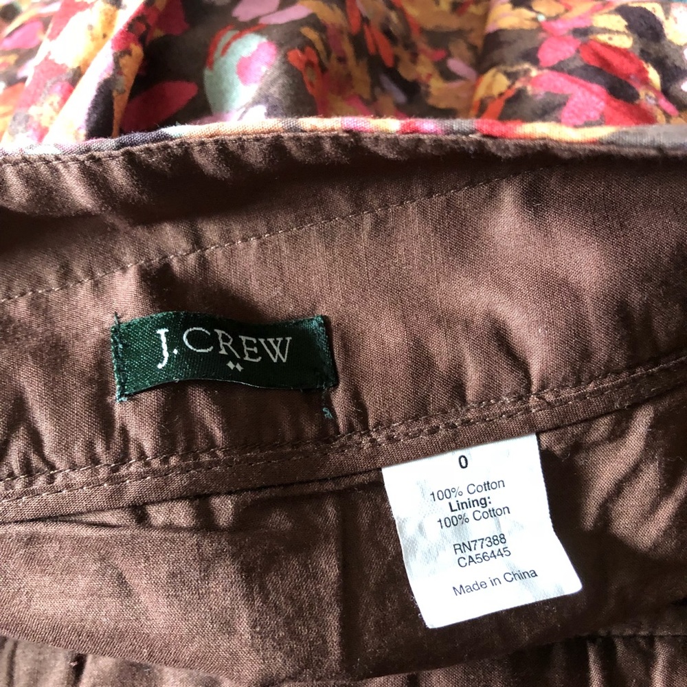 J. Crew • Floral Mini Skirt - Picture 5 of 5